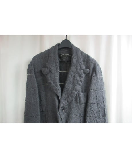 AD2004 COMME des GARCONS HOMME PLUS グレー 縮絨 デザインジャケット PN-J008