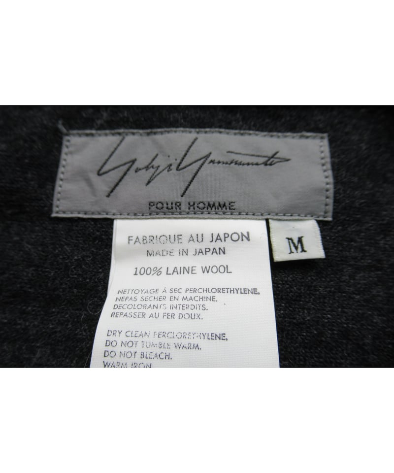 96aw yohji yamamoto pour homme vintage 脱色期 グレー
