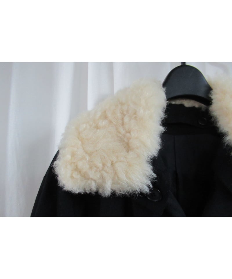 02aw yohji yamamoto femme ビッグポケットデザインロング 02aw yohji yamamoto femme ビッグポケットデザインロング