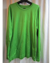 Y-3 yohji yamamoto 黄緑 ロゴプリントデザインTシャツ 3T-2