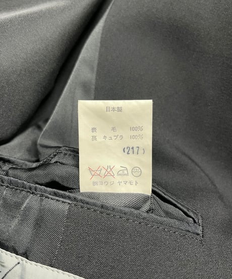 yohji yamamoto pour homme 3釦デザインジャケット（H-J-015xxx）