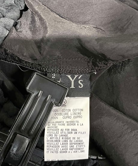 Y's yohji yamamoto アシンメトリー サルエルパンツ（YE-P01-028）
