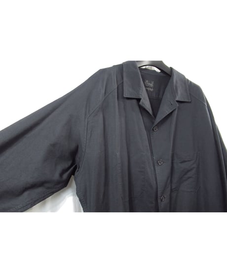 BLACK Scandal yohji yamamoto pour homme ラグランスリーブデザイン コットンブラウス（HR-B12-005）