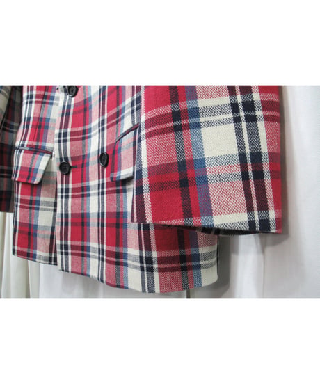 13aw yohji yamamoto pour homme チェックデザインセットアップ（HQ-J38-021/HQ-P26-021）