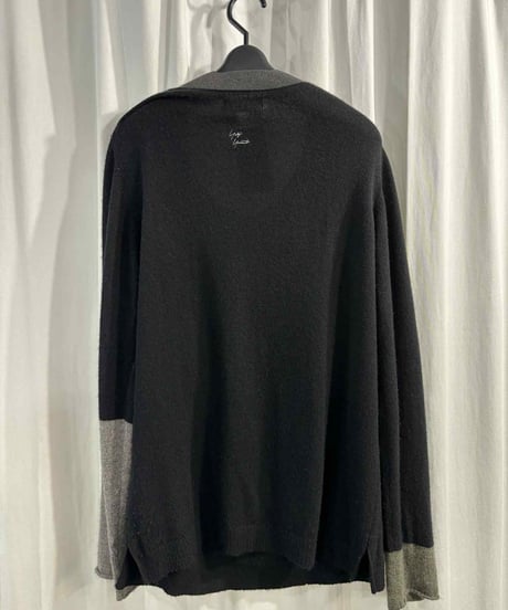 yohji yamamoto pour homme ロゴ刺繡ニット（H-K-220xxx）
