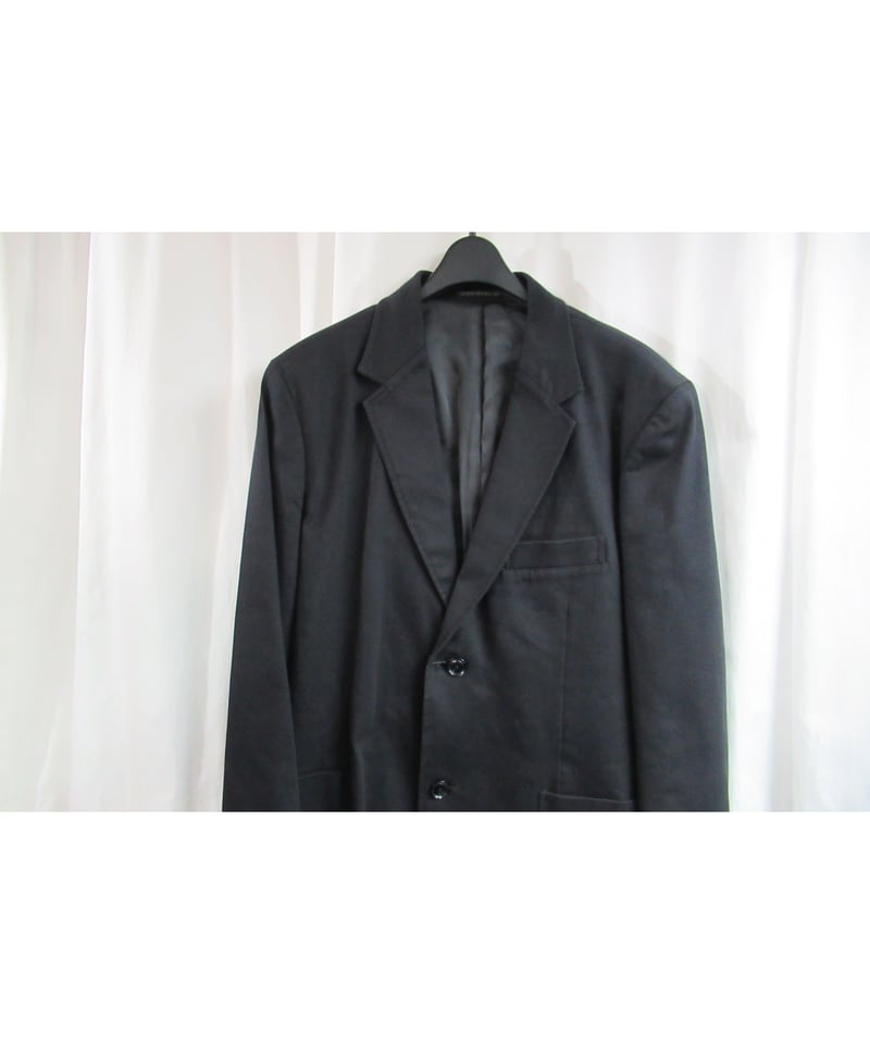 13aw yohji yamamoto pour homme 二つ釦シンプルジャケット HQ-