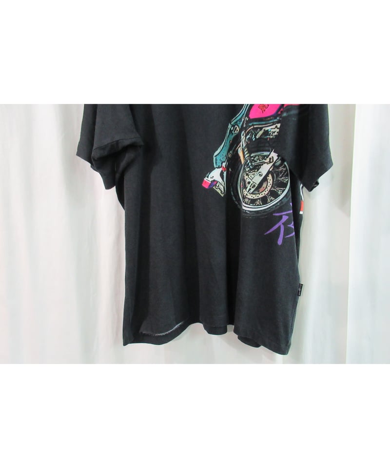 19ss B yohji yamamoto +noir プリントデザインカットソー NH-T8