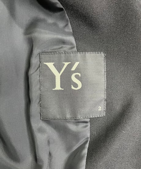 Y's yohji yamamoto デザインロングジャケット（YX-J04-118）