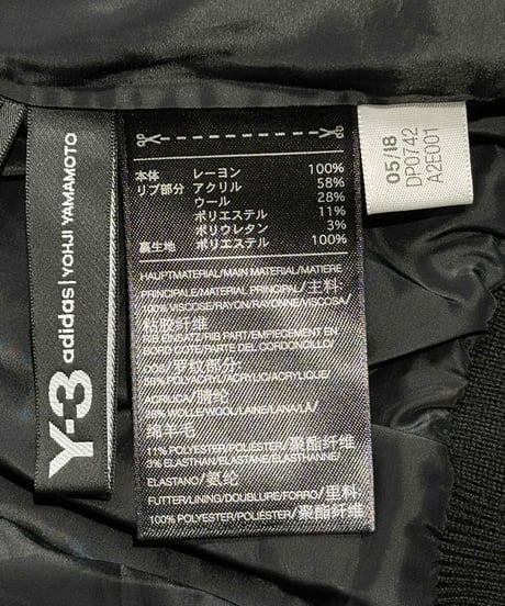 Y-3 yohji yamamoto 花柄デザインブルゾン（3-Y-207xxx）