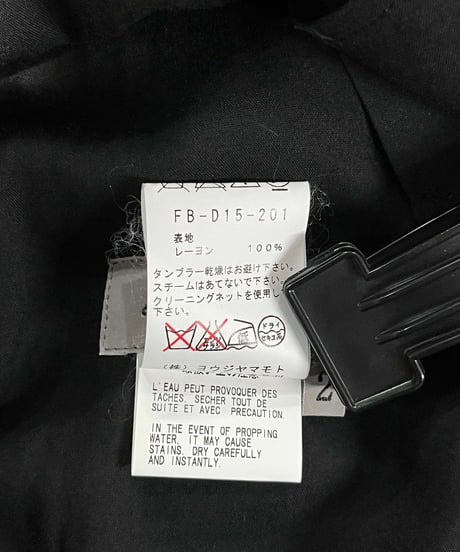 2012SS yohji yamamoto femme デザインワンピース（FB-D15-201）