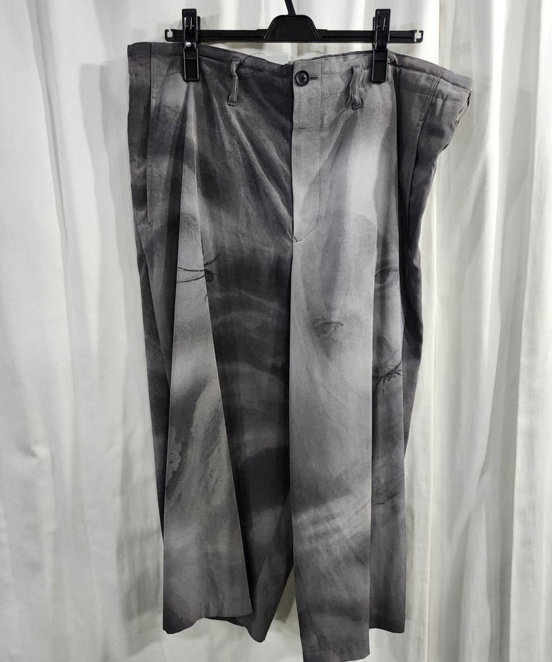2018ss yohji yamamoto内田すずめprint pants 2018ss yohji yamamoto pour homme 内田すずめ プリントひもパン