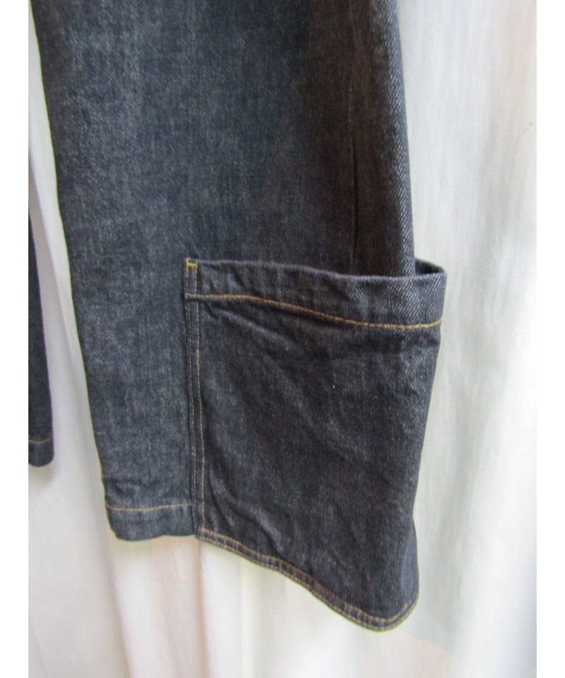 Yohji Yamamoto POUR HOMME スラックス コットンレーヨン Yohji Yamamoto Pour Homme drawstring pants – dot COMME
