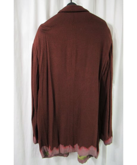 AD1993 COMME des GARCONS HOMME PLUS 脱色期 裾脱色デザインジャケット PJ-04023M