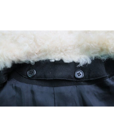 02aw yohji yamamoto femme ビッグポケットデザインロングジャケット FM-J12-126
