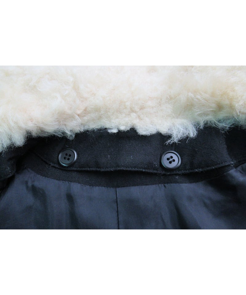 02aw yohji yamamoto femme ビッグポケットデザインロング 02aw yohji yamamoto femme ビッグポケットデザインロング