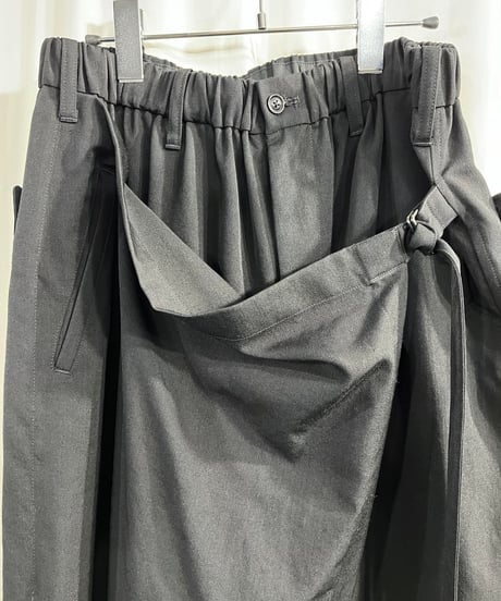 2017AW yohji yamamoto pour homme ラップパンツ（HK-P24-100-2）