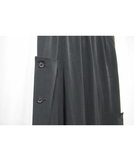 17ss yohji yamamoto pour homme  多釦 アシメリーデザインパンツ（HD-P60-500）
