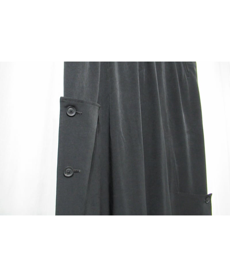 17ss yohji yamamoto pour homme 多釦 アシメリーデザインパンツ