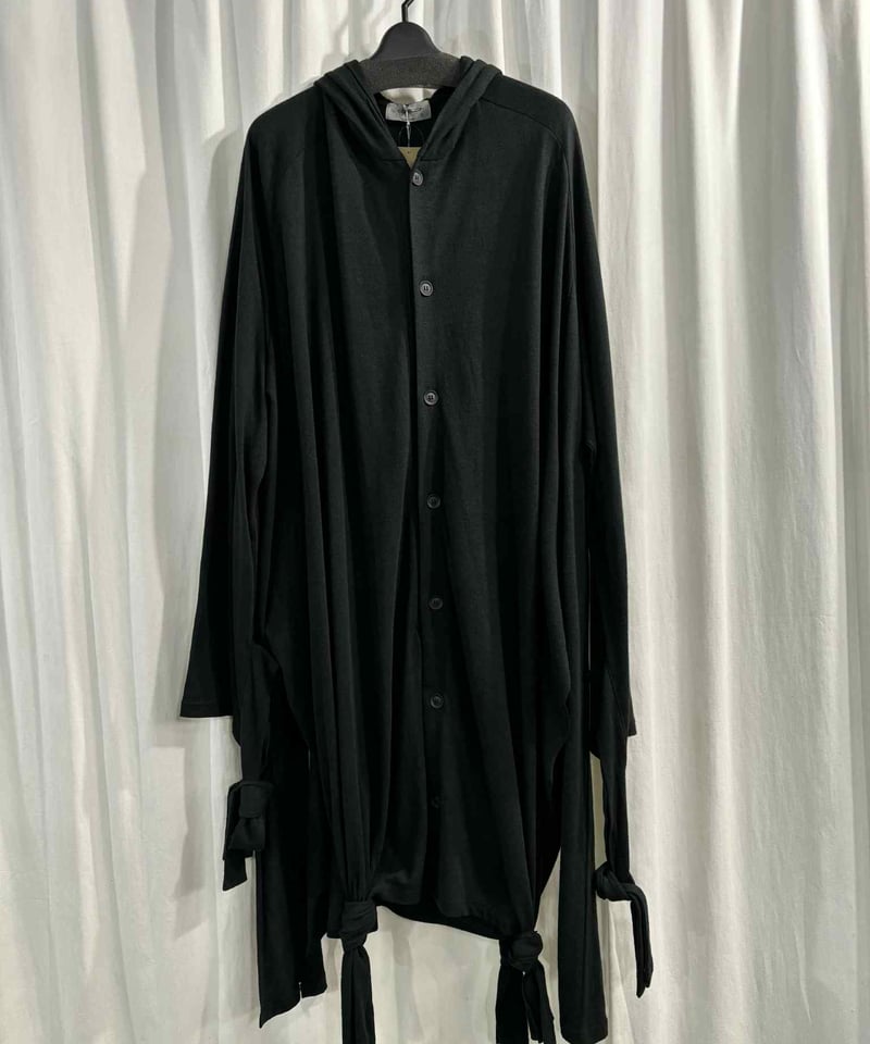 未使用 2024SS yohji yamamoto pour homme フードロングカーディ