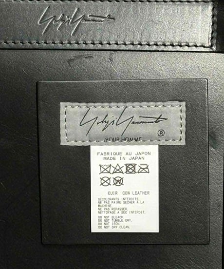 2022AW yohji yamamoto pour homme ショルダーバッグ（HE-I07-772）
