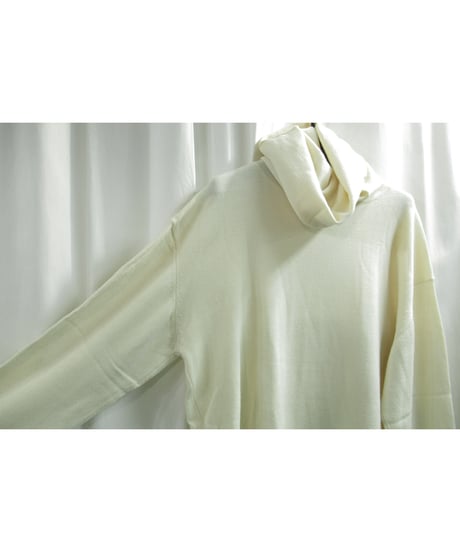 91aw yohji yamamoto pour homme vintage ロングタートルネックデザインニット（HK-2）