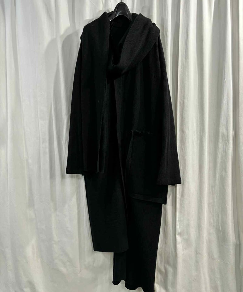 2020AW yohji yamamoto pour homme ストール付きロングニット（H