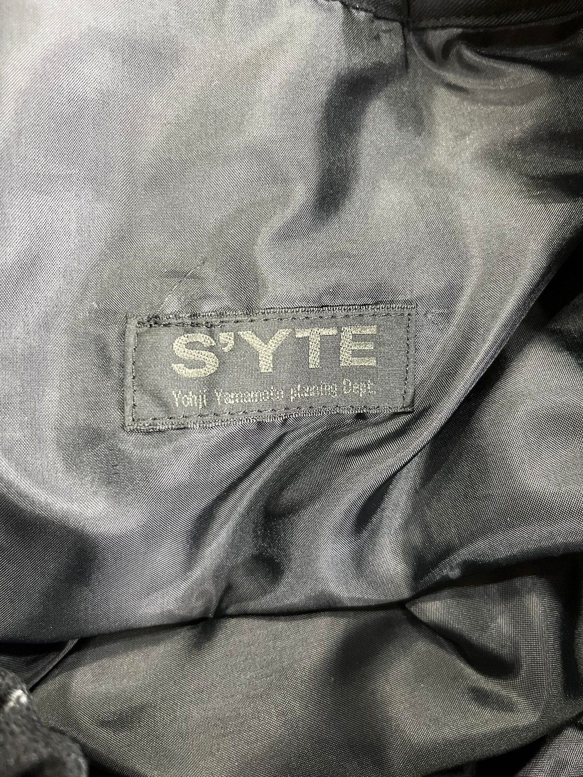 S'YTE yohji yamamoto ダメージニット切替ストライプパンツ(UV S'YTE yohji yamamoto ダメージニット切替ストライプパンツ(UV
