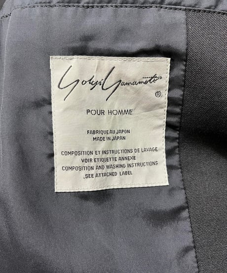 2018SS yohji yamamoto pour homme 1991SS REPLICA カバンジャケット（HW-J68-140）