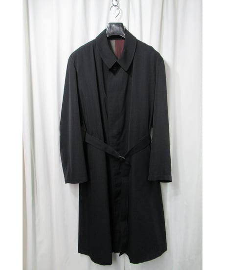 Y's for men yohji yamamoto 裏地ストライプデザイン ステンカラーコート（MG-C02-100）