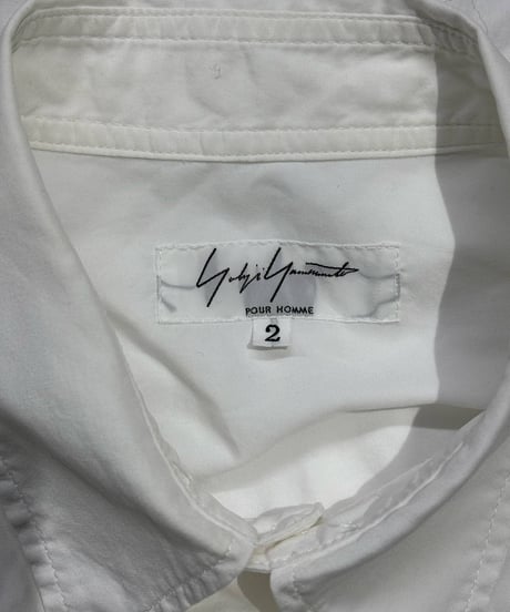 2013SS yohji yamamoto pour homme 半袖シャツ（HX-B02-006）