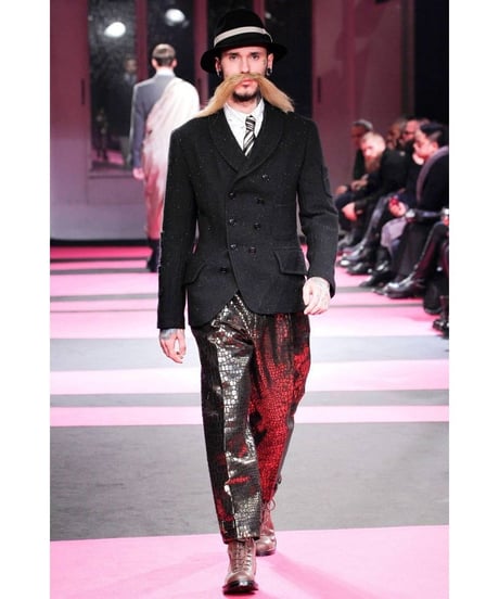 13aw yohji yamamoto pour homme ラメ ダブルジャケット HQ-J11-112