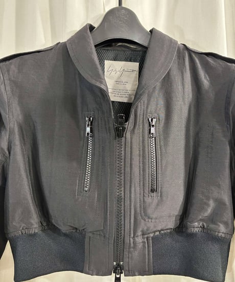 2008SS yohji yamamoto femme ダブルジップショートブルゾン（FM-J32-037）