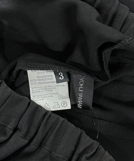 2014SS yohji yamamoto +NOIR ロングスカート（NG-S09-509）