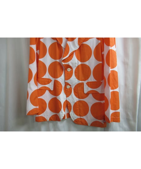 AD2001 COMME des GARCONS HOMME PLUS ドットプリントデザインジャケット PJ 10048S