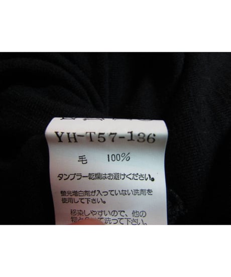 Y's yohji yamamoto ドットカットソーワンピース YH-T57-136