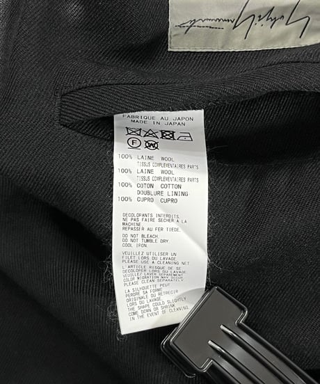 2019AW yohji yamamoto pour homme レイヤードジャケットコート（HC-J21-801）