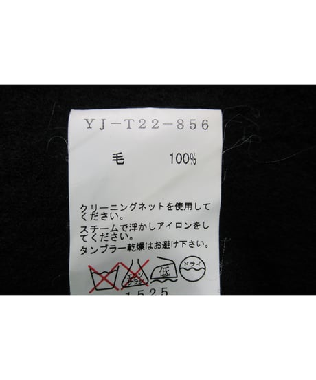 Y’s yohji yamamoto ボタンレスデザインジャケット YJ-T22-856