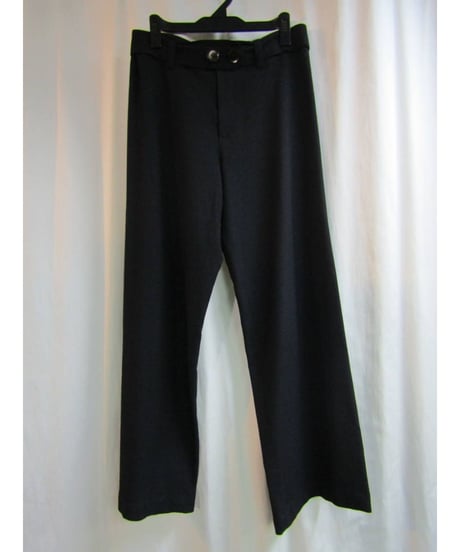 Y's yohji yamamoto 友布ベルト付きシンプルパンツ YN-P08-190