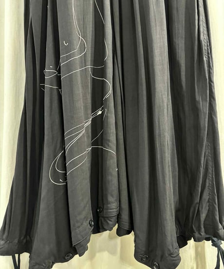 BLACK Scandal yohji yamamoto サルエルスカート（NV-S07-209）