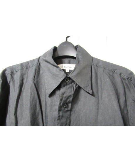 Y’s for men yohji yamamoto 麻 ミリタリーデザインブラウス（MH-B12-300）