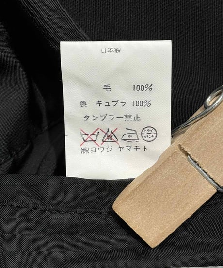1980's yohji yamamoto pour homme vintage ベスト（H-V-185xxx）