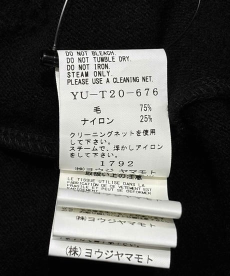 Y's yohji yamamoto ダメージニット（YU-T20-676）