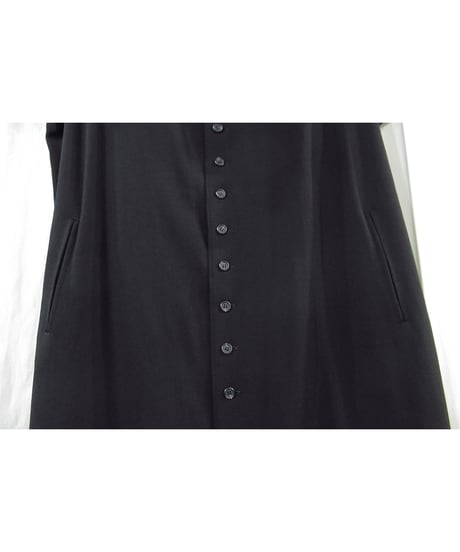 90's Y's yohji yamamoto vintage 多釦デザイン ロングワンピース（YB-D14-105）