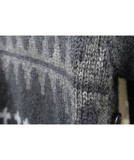 18aw yohji yamamoto pour homme ニットデザイン ロングワンピース（HV-K36-886）
