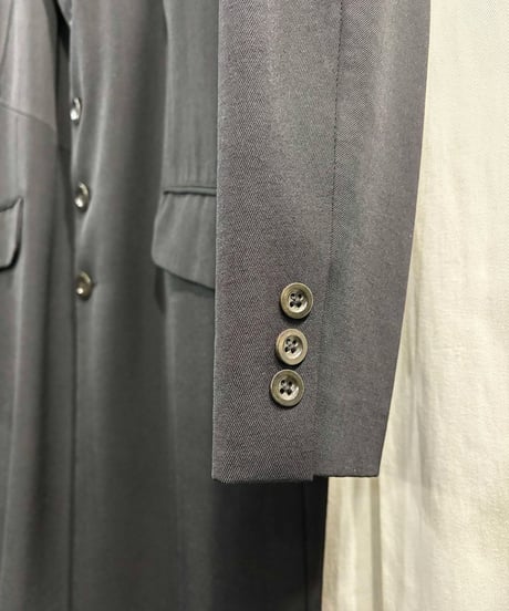 2004AW yohji yamamoto pour homme デザインロングジャケット（HJ-J54-300）