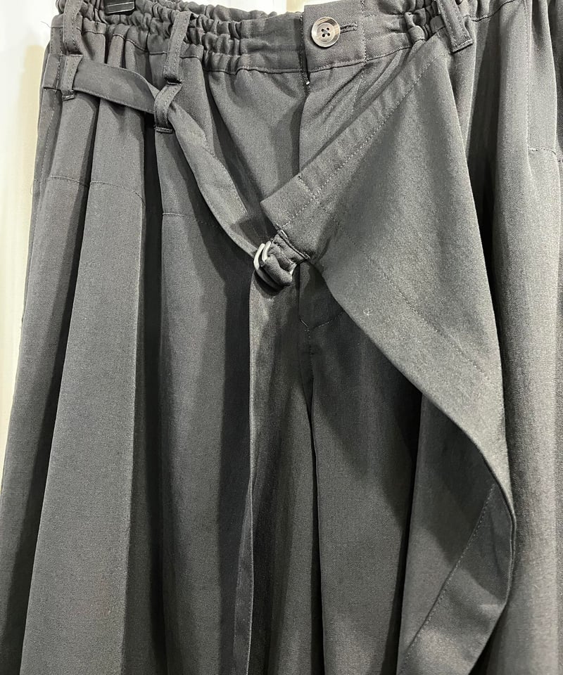 2018SS yohji yamamoto pour homme ラップパンツ(HW-P41- 2018SS yohji yamamoto pour homme ラップパンツ(HW-P41-