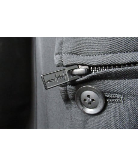 2019aw yohji yamamoto pour homme ファスナーデザイン アシメトリーロングジャケット（HC-J16-100）