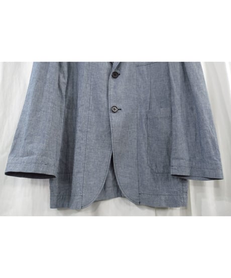 19ss yohji yamamoto pour homme パチポケットデザイン コットンジャケット（HH-J61-055）