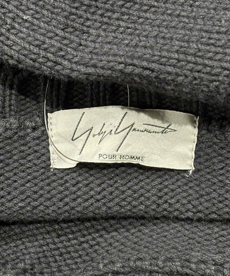 2016AW yohji yamamoto pour homme リエニット（HR-K10-092）
