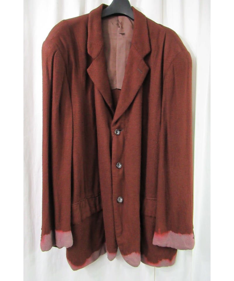 AD1993 COMME des GARCONS HOMME PLUS 脱色期 裾脱色デザイン...
